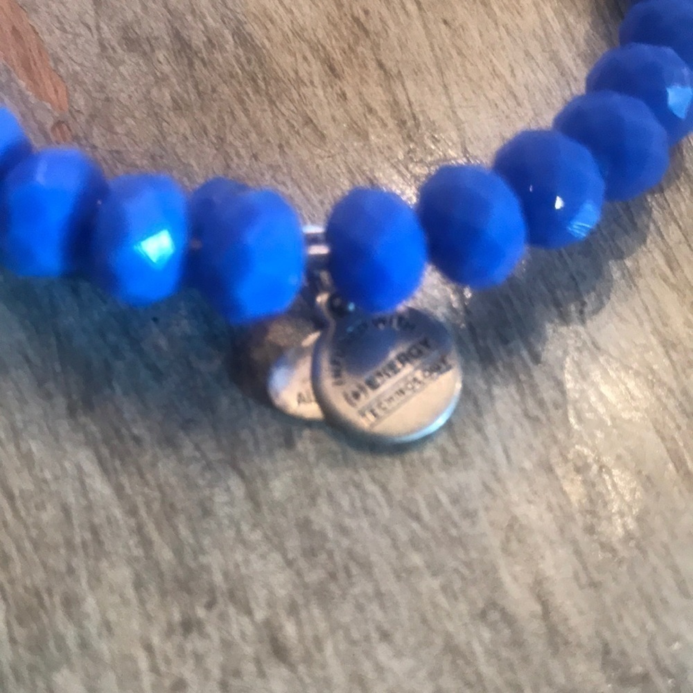 Alex & Ani Deep Sea Wrap Blue​​​​​​​​​ - Picture 3 of 3